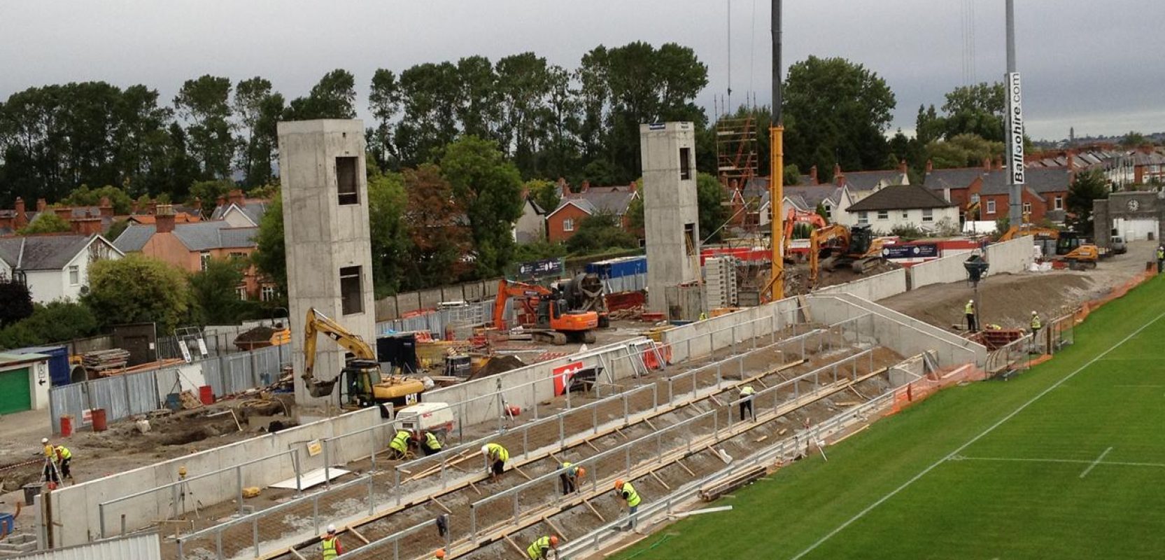Images of Kingspan Stadium project
